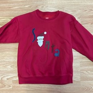 Kids Christmas, Santa sweatshirt